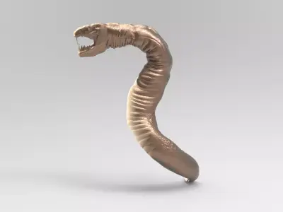 He man cobra snake 2 3D model