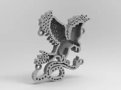 Aguila  3D print model