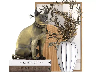 decorative set 06 3D model 7