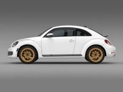 VW Beetle RS 2012 3D model