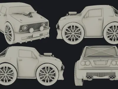 Sapienza Concept Car 3D model