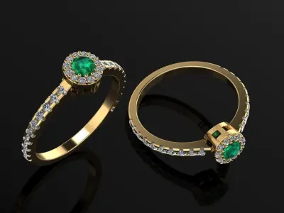 Women Ring 28 3D print model