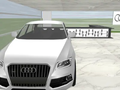 car Showroom  3D model