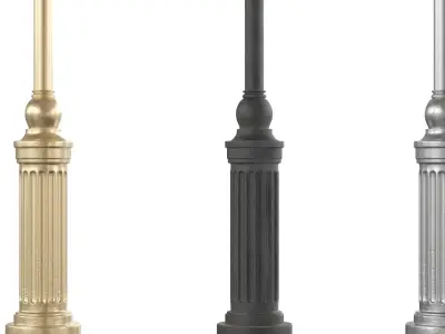 street light 3D model buy