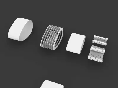 Bench ring Free 3D model