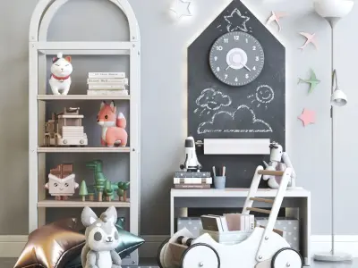 Toys for the nursery 3D model