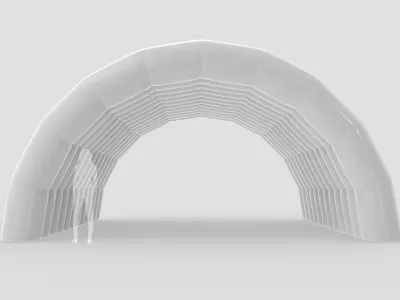 Inflatable Tunnel 3D model