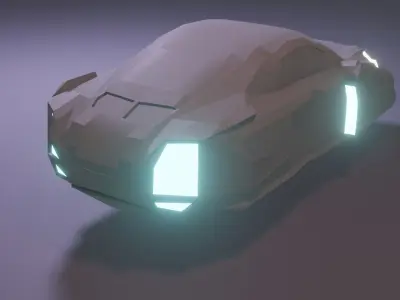 Cyberpunk Lamba 3D model