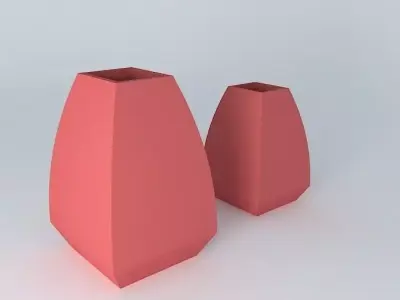 vasos de resina resin vases Free 3D model