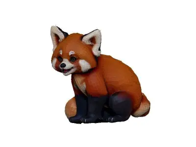 Panda Low-poly 3D model buy