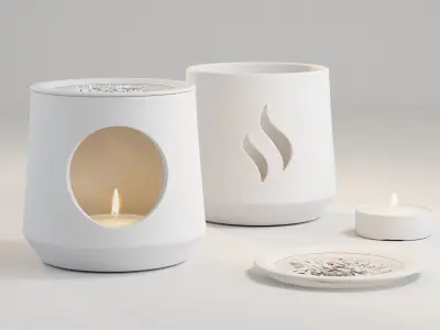 Tea Incense Burner  3D model