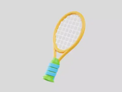 Tennis Racket 3D model buy