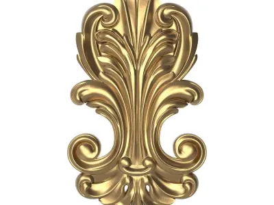  decorative pattern ready for 3D printing 3D model 46
