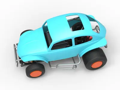 Super rod Version 3 Scale 1 to 25 3D print model