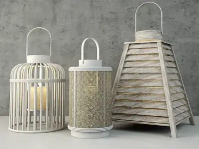 Lanterns by ZARA HOME 3D model