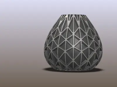 Modern Planter 3D print model