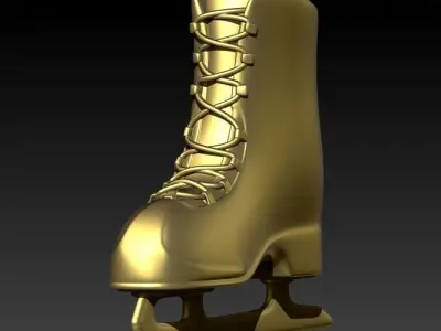 ice Skates pendant  3D print model