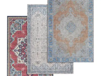 Rug Set 701 3D model
