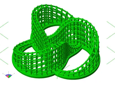 Print object02 wire sculpture 3D print model