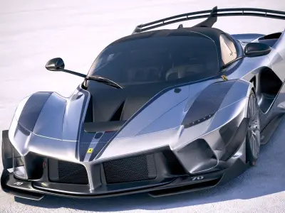 Ferrari FXX K Evo 2018 3D model