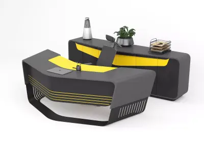 V Sport Office Set 3D model