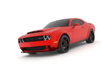 Dodge Demon Challenger 3D model