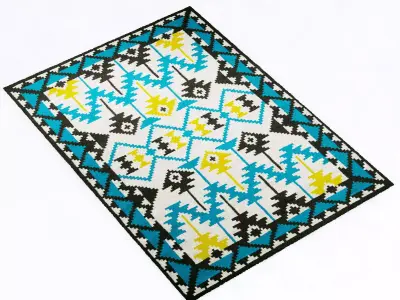 BoConcept Peru rug 3D model