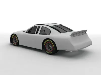 2002 Dodge Intrepid Stock Car NASCAR 3D model