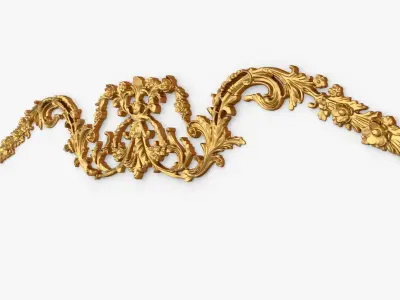 Classic decor ornament 292 3D model