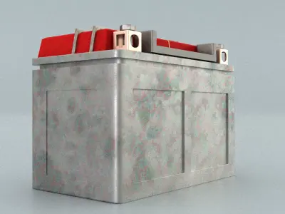 laos Game Battery 3D model