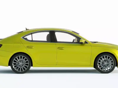 Skoda Octavia 2020 3D model