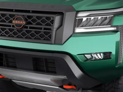 Nissan Frontier 2022 3D model