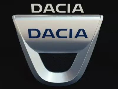 Dacia Logo 3D model