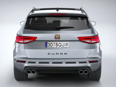 Seat Ateca Cupra 2021 3D model