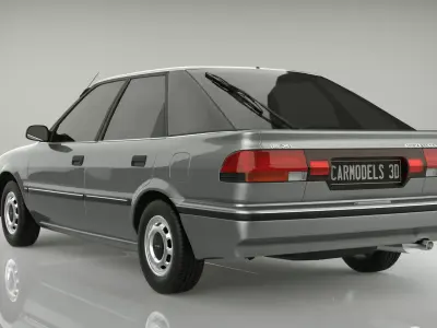 Toyota Corolla Liftback E90 3D model