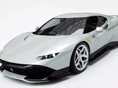 FERRARI SP38 3D model