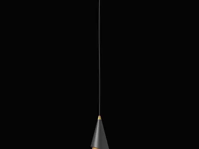 757010 Cone Lightstar Pendant Lamp 3D model