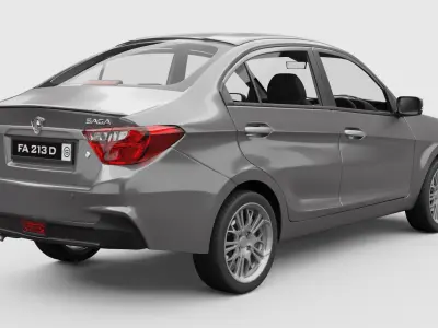 Proton Saga G3 2016 3D model