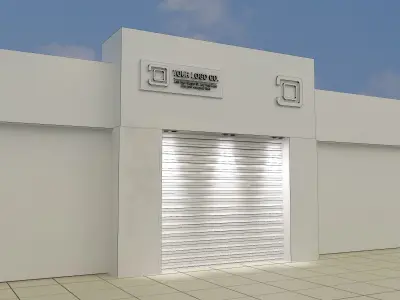 Car service a607a 3D model