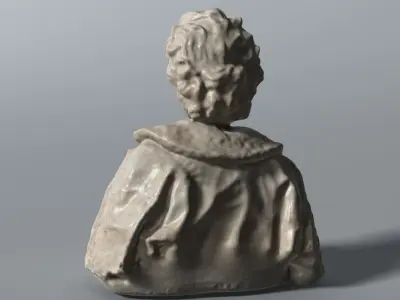 Marilyn Monroe Bust 3D model