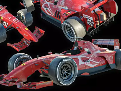 Formula 1 Car 3D model