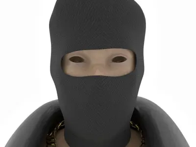 CYBERPUNK TECH WEAR FASHION 3D model