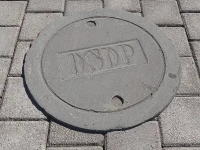 Sewerage hatchway 3D model