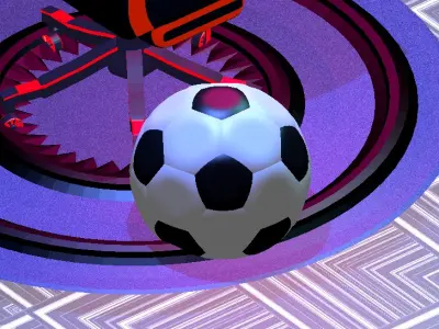 Football  Free 3D model