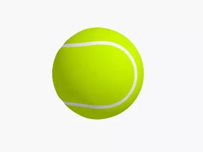 Tennis Ball 3D Model 3D model