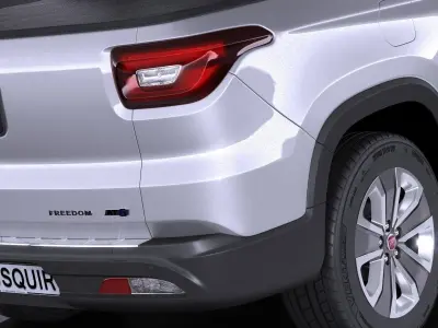 Fiat Toro 2017 3D model