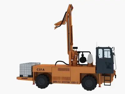 Engineering vehicle 3D model by winky3d
