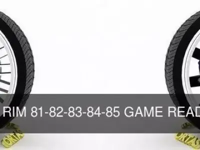ORTAS CAR WHEEL RIM 81-82-83-84-85 GAME READY WHEEL 3D Model Pack by ORTAS