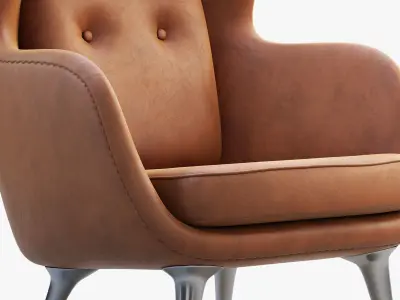 JH1 JH2 Ro Easy Chair 3D model