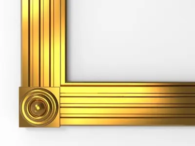carved frame  3D model